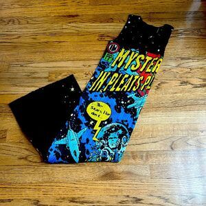 Vintage 1999's Pleats Please Issey Miyake Pop Art "Mystery in Pleats" Dress